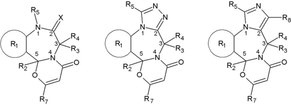 Chemische Verbindung Ketazolam-Abkömmlinge